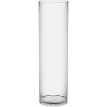 Vaso Decorativo Enfeite Casa Plain Vidro 70x20x20cm Transparente Vaso Decorativo Enfeite Casa Plain Vidro 70x20x20cm Transparente