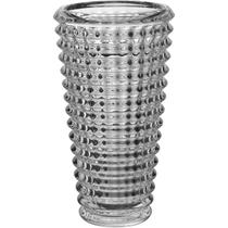 VASO DECORATIVO ENFEITE CASA REDONDO HOME&CO ECO CRYSTAL 23x12x12cm TRANSPARENTE