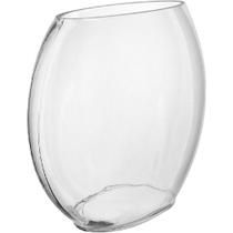 VASO DECORATIVO ENFEITE CASA REDONDO HOME&CO VIDRO 33x42x15cm TRANSPARENTE