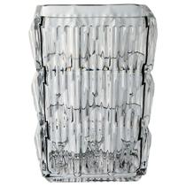 VASO DECORATIVO ENFEITE CASA RETANGULAR HOME&CO ECO CRYSTAL 18x12x12cm TRANSPARENTE