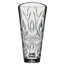 VASO DECORATIVO ENFEITE CASA TRIANGULAR HOME&CO ECO CRYSTAL 28x12x12cm TRANSPARENTE