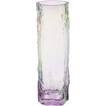 VASO DECORATIVO ENFEITE CASA TRONCO HOME&CO VIDRO 30x10x10cm TRANSPARENTE
