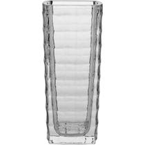 VASO DECORATIVO ENFEITE CASA VIDRO 15x6x6cm TRANSPARENTE