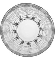 VASO DECORATIVO ENFEITE CASA VIDRO 19x9x9cm TRANSPARENTE