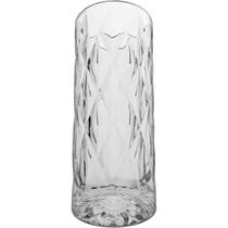 VASO DECORATIVO ENFEITE CASA VIDRO 20x7x7cm TRANSPARENTE