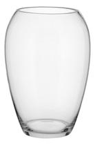VASO DECORATIVO ENFEITE CASA VIDRO 24x17x17cm TRANSPARENTE