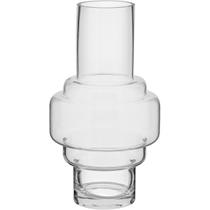 Vaso Decorativo Enfeite Casa Vidro 35x20x20cm