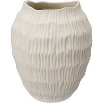 VASO DECORATIVO ENFEITE HOME&CO CERÂMICA 24x20x20cm BRANCO