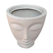 Vaso Decorativo Face Mulher Ideal Para Cactos E Suculentas