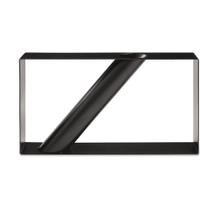 Vaso Decorativo Geometrico Em Metal Preto 15,5x28,5 cm M02 - D'Rossi Vaso Decorativo Geometrico Em Metal Preto 15,5x28,5 cm M02 - D'Rossi