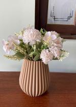 Vaso Decorativo Gominhos Para Flores Naturais Artificiais Plástico Decoração Sala Centro de Mesa Quarto Escritório Rack