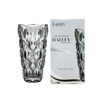 Vaso Decorativo Halley Cinza Vidro Sala Mesa Decoração Cozinha Flores Elegante Luxo Moderno Enfeite Vaso Decorativo Halley Cinza Vidro Sala Mesa Decoração Cozinha Flores Elegante Luxo Moderno Enfeite