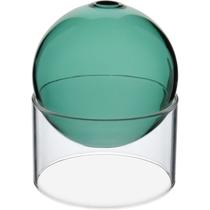 Vaso Decorativo Home&Co 10x10cm Vidro Verde Enfeite para Flores Decoração Sala e Ambiente Vaso Decorativo Home&Co 10x10cm Vidro Verde Enfeite para Flores Decoração Sala e Ambiente
