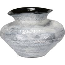 Vaso Decorativo Home&Co 15x20x20cm Cerâmica Branco para Flores Enfeite Decoração Sala e Quarto Vaso Decorativo Home&Co 15x20x20cm Cerâmica Branco para Flores Enfeite Decoração Sala e Quarto