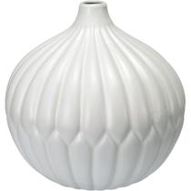 Vaso Decorativo Home&Co 20x20cm Cerâmica Branco Enfeite Decoração para Flores Sala e Mesa Vaso Decorativo Home&Co 20x20cm Cerâmica Branco Enfeite Decoração para Flores Sala e Mesa