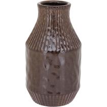 Vaso Decorativo Home&Co 21x12x12cm Cerâmica Marrom Enfeite para Flores Decoração Sala e Ambiente Vaso Decorativo Home&Co 21x12x12cm Cerâmica Marrom Enfeite para Flores Decoração Sala e Ambiente