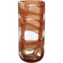 Vaso Decorativo Home&Co 28x12x12cm Vidro Âmbar Enfeite Decoração para Flores Sala e Mesa Vaso Decorativo Home&Co 28x12x12cm Vidro Âmbar Enfeite Decoração para Flores Sala e Mesa