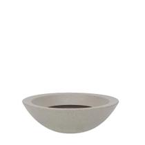 Vaso Decorativo Malta Bowl 54x17 Granito Pedra Plástico Casa - Vasart