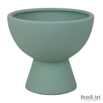 Vaso Decorativo Man em Cerâmica Verde Menta