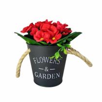 Vaso Decorativo Moderno Cachepot Preto