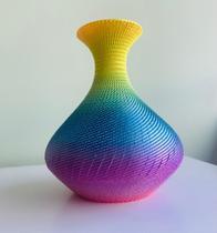 Vaso Decorativo Moderno Colorido Estilo Boho Ideal para Flores Artificiais Enfeite para Mesa, Rack, Quarto ou Escritório