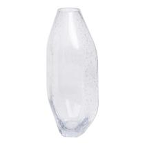 Vaso Decorativo Multiuso Em Vidro Cristal Transparente Design Orgânico E Moderno Vaso Decorativo Multiuso Em Vidro Cristal Transparente Design Orgânico E Moderno