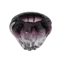 Vaso Decorativo Murano Roxo Degradê Finos Lapidados Vaso Decorativo Murano Roxo Degradê Finos Lapidados