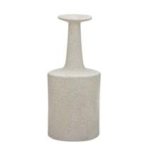 Vaso decorativo off white rustico em ceramica 38,5cm Vaso decorativo off white rustico em ceramica 38,5cm