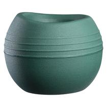 Vaso Decorativo para Plantas Búzios Verde Escuro