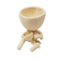 Vaso Decorativo Para Suculentas Dia das Mães Com Bebê e Mamadeira