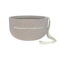 Vaso Decorativo Pendente Rústico Japi Marrom Marmore Vaso Decorativo Pendente Rústico Japi Marrom Marmore