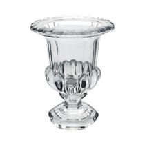 Vaso decorativo piece em vidro com pe 20cm x 15cm dayhome Vaso decorativo piece em vidro com pe 20cm x 15cm dayhome
