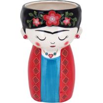 VASO DECORATIVO PLANTA CACHEPÔ CERÂMICA 21x13x13cm COLORIDO VASO DECORATIVO PLANTA CACHEPÔ CERÂMICA 21x13x13cm COLORIDO