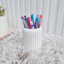 Vaso Decorativo Porta Canetas Class em Composto Plástico Vaso Decorativo Porta Canetas Class em Composto Plástico