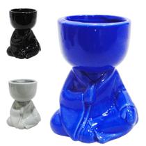 Vaso decorativo robert plant sentado kimono de porcelana 11,5x9x7,5cm Vaso decorativo robert plant sentado kimono de porcelana 11,5x9x7,5cm
