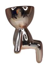 Vaso Decorativo Robert Plant Sentado P/ Quina Rosé Vaso Decorativo Robert Plant Sentado P/ Quina Rosé