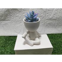 Vaso Decorativo Robert Plant Sentado Simples Para Mini Suculentas ( HD58106) - Ying