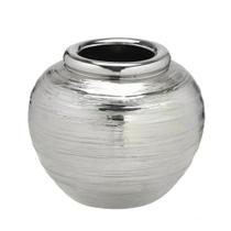 Vaso decorativo rustico dakar prata