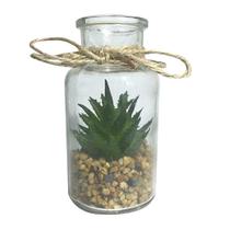 Vaso Decorativo Vidro Suculenta Verde 12 cm - D'Rossi Vaso Decorativo Vidro Suculenta Verde 12 cm - D'Rossi