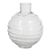 Vaso decorativo vidro transparente 24,5cmx21cm florarte Vaso decorativo vidro transparente 24,5cmx21cm florarte
