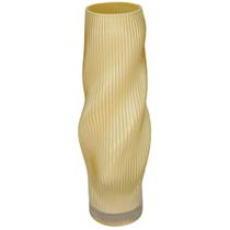 VASO DECORATIVOE NFEITE CASA REDONDO HOME&CO VIDRO 29x13x13cm CREME VASO DECORATIVOE NFEITE CASA REDONDO HOME&CO VIDRO 29x13x13cm CREME