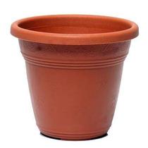 Vaso Desli Vicenza Marrom - 13cm