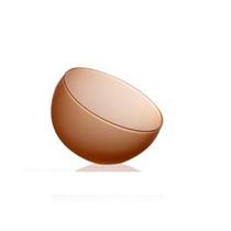 Vaso Diagonal Caramelo- Luvidarte