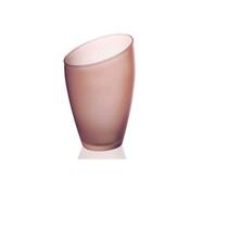 Vaso Diagonal Rosa- Luvidarte