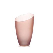 Vaso Diagonal Rosa- Luvidarte