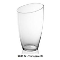 Vaso Diagonal Transparente - Luvidarte