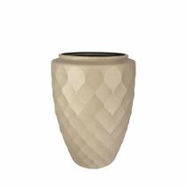 Vaso Diamante Alto N 30 - 23 Lt - Areia Vaso Diamante Alto N 30 - 23 Lt - Areia
