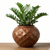 Vaso Diamante Redondo - N - 25 - 5 Lt - Terracota Vaso Diamante Redondo - N - 25 - 5 Lt - Terracota