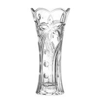 Vaso diamond decorativo vidro 9cm x 9cm x 19cm cb3654 - Import Poemme