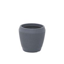 Vaso Egípcio em Polietileno Grafite 29 Cm - Tramontina Vaso Egípcio em Polietileno Grafite 29 Cm - Tramontina
